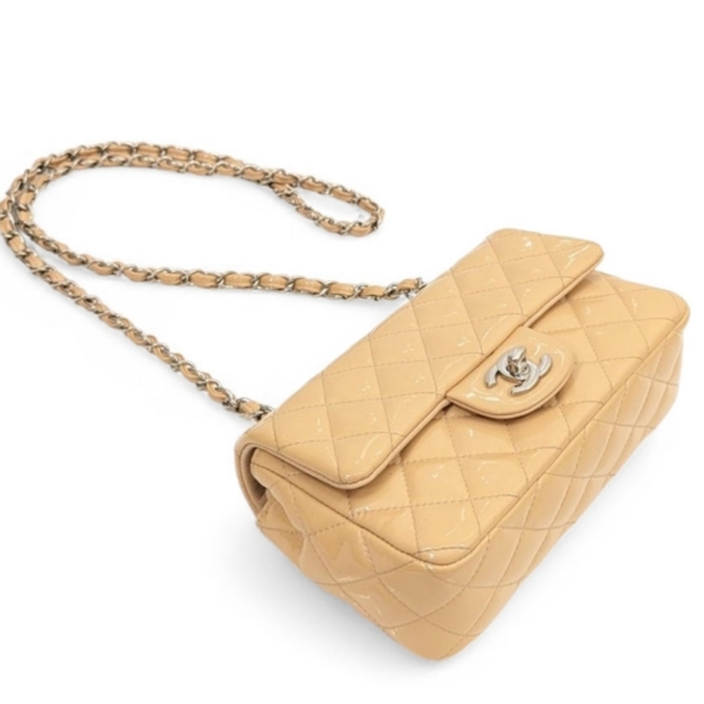 Authentic Chanel Mini Rectangular Classic Flap - image 6